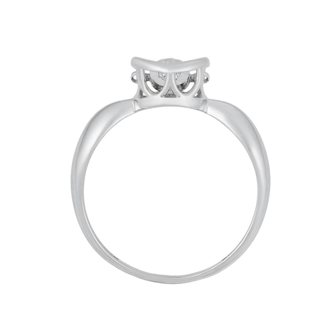 Кольцо из золота 585 пробы c бриллиантом, Л 6002 0791 за 23120