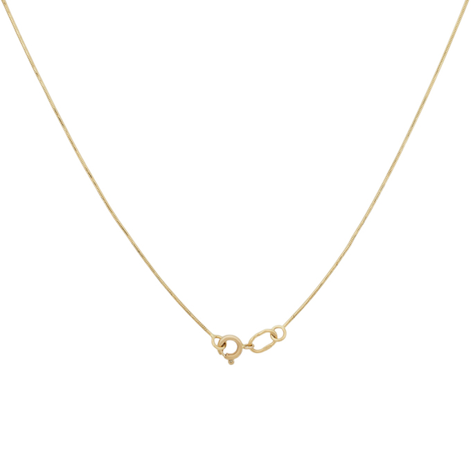 Колье из золота 585 пробы c фианитом, Л 1908 8198 за 39200