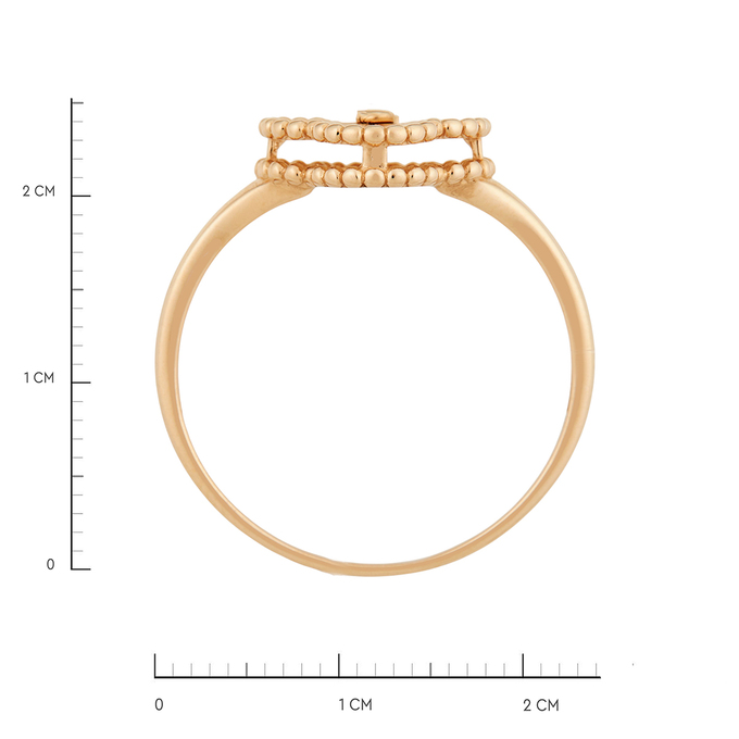 Кольцо из золота 585 пробы, Л 1208 6420 за 21375