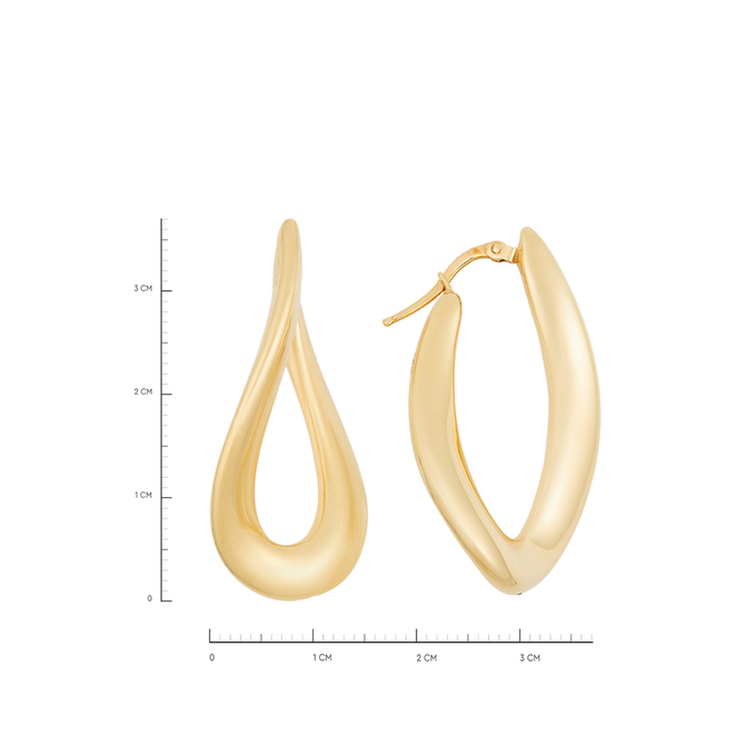 Серьги из золота 585 пробы, Ц О007 1922 за 42000