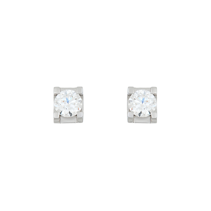Серьги из золота 585 пробы c Бриллиант