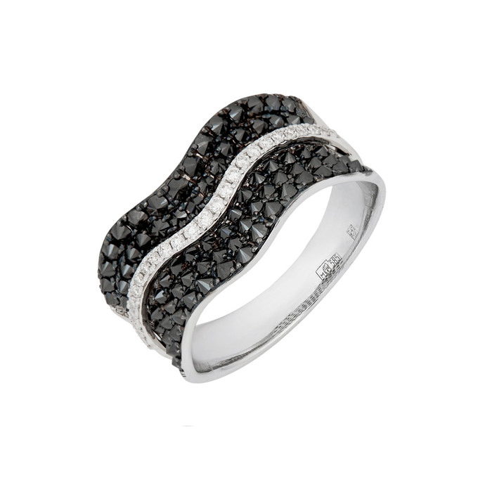 Кольцо из золота 585 пробы c бриллиантами, Л 2812 2741 за 70000