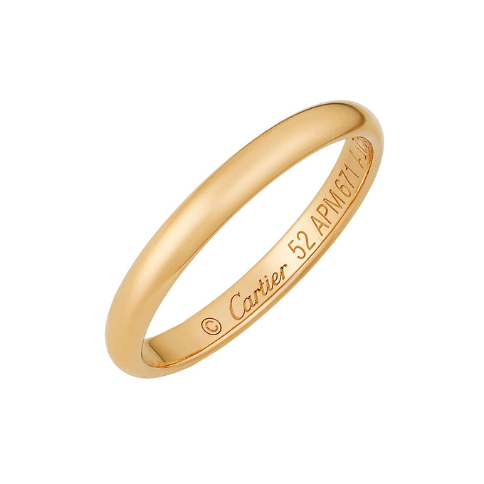 Кольцо Cartier 1895 Wedding band, Л 2812 2594 за 70000