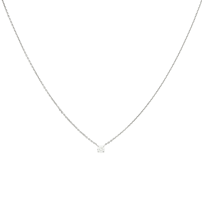 Колье из золота 585 пробы c бриллиантом