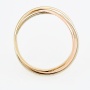 Кольцо из комбинированного золота 585 пробы Л25076404 фото 3
