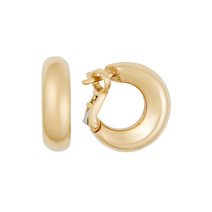 Серьга из золота 750 пробы