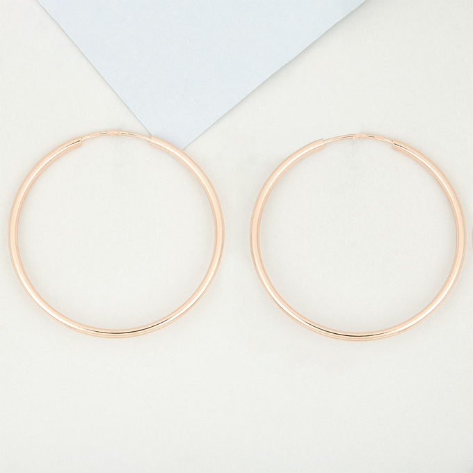 Серьги из красного золота 585 пробы