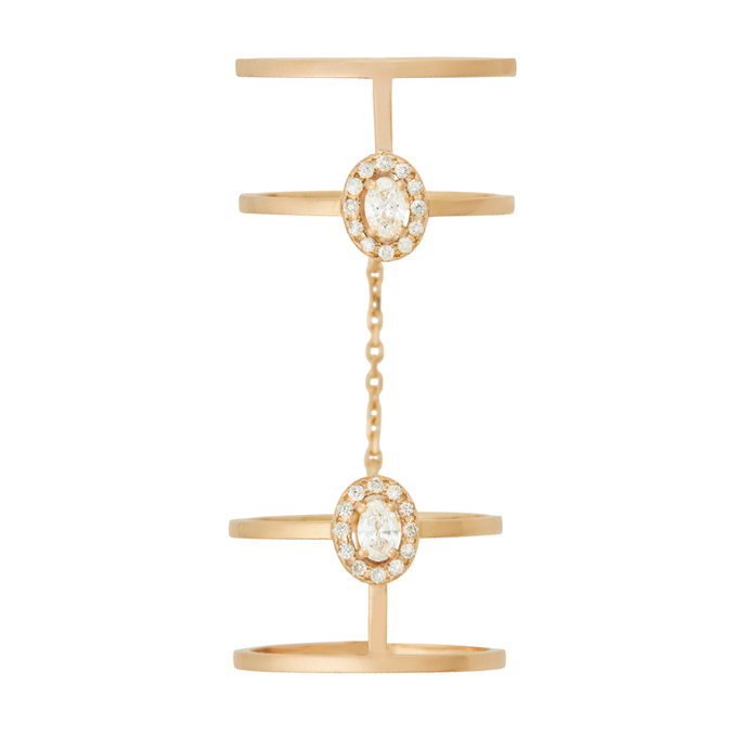 Кольцо из золота 750 пробы c бриллиантами, Л 2811 2584 за 169000