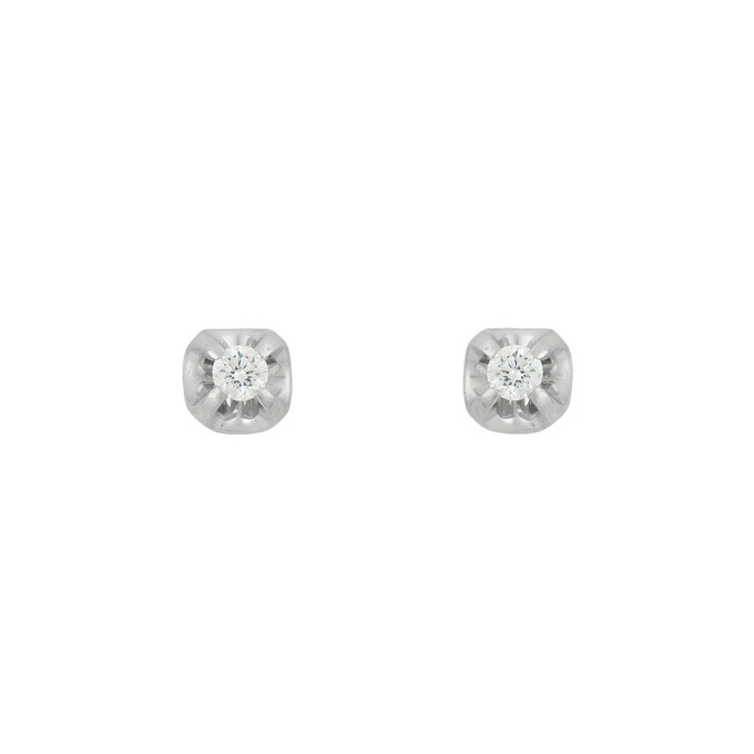 Серьги из золота 585 пробы с бриллиантами, Ц О007 3577 за 19900