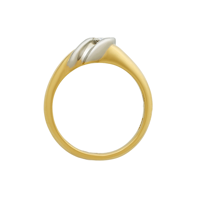 Кольцо из золота 750 пробы c бриллиантом, Л 5702 8181 за 99750