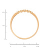 Кольцо из золота 585 пробы c бриллиантами
