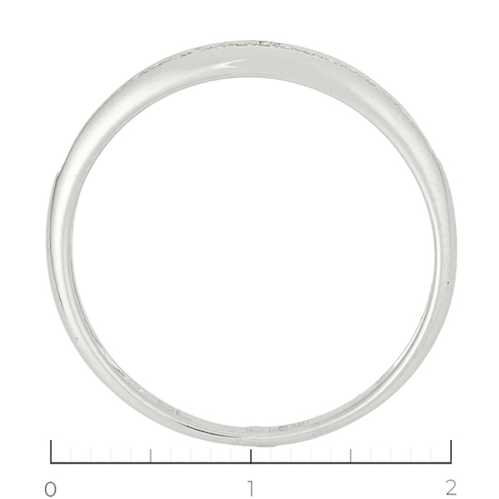 Кольцо из белого золота 585 пробы c 21 бриллиантами, Л37021666 за 8340