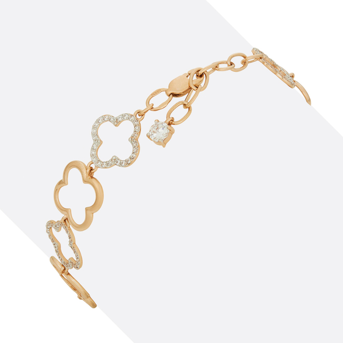 Браслет из золота 585 пробы c фианитами, Л 4107 4075 за 56800