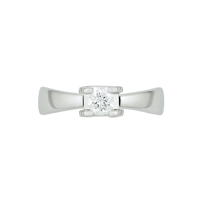 Кольцо из золота 585 пробы c бриллиантом, Л 1116 4806 за 63200