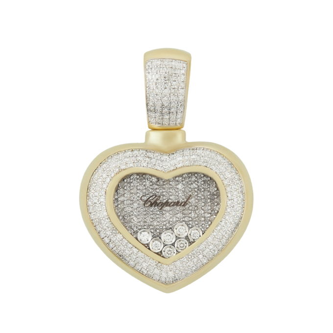 Подвеска из золота 585 пробы c бриллиантами