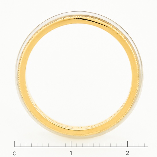 Кольцо из комбинированного золота 750 пробы, Л31116099 за 90000