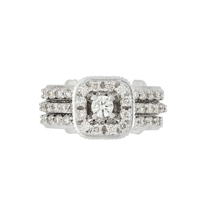 Кольцо из золота 585 пробы c бриллиантами, Л 5500 9027 за 130000