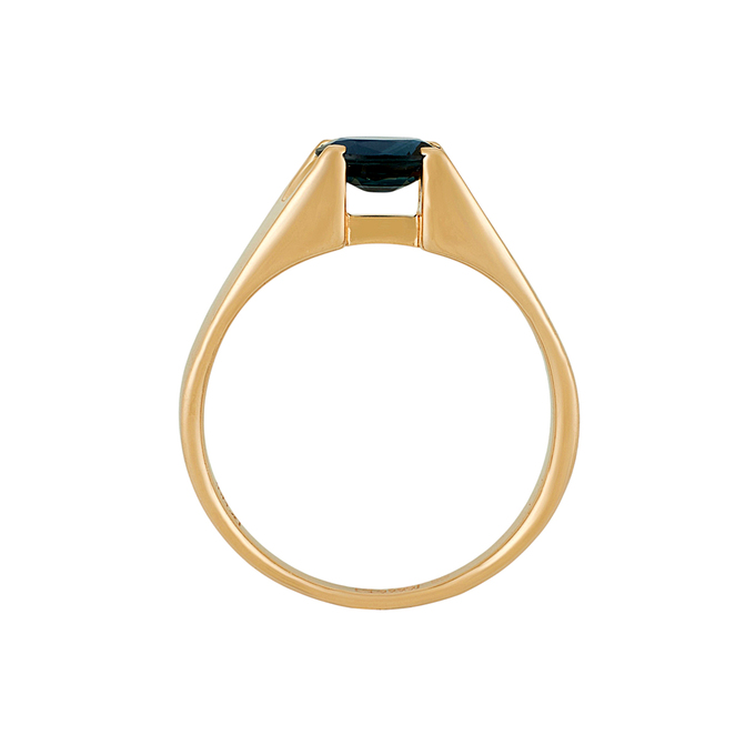 Кольцо из золота 585 пробы c сапфиром, Л 4306 3346 за 42000