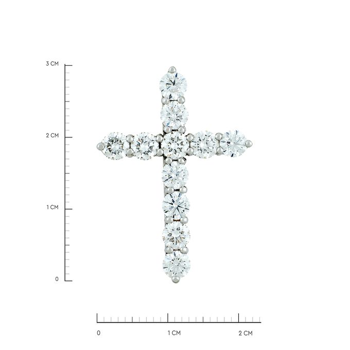 Подвеска из золота 750 пробы c бриллиантами, Л 2411 5896 за 500000