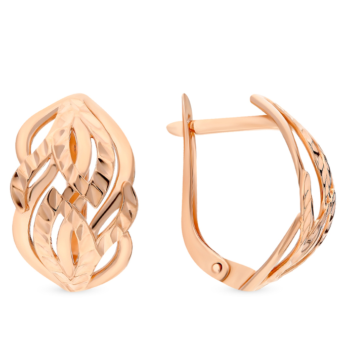 Серьги из золота 585 пробы