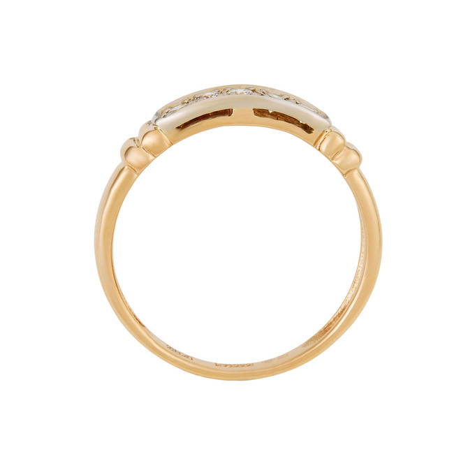 Кольцо из золота 585 пробы c бриллиантами, Л 2415 1353 за 60400