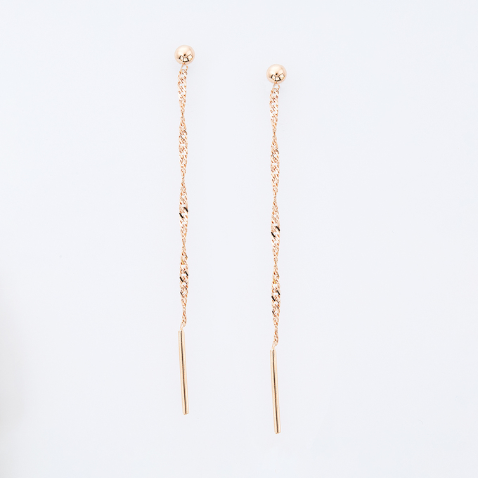 Серьги из золота 585 пробы