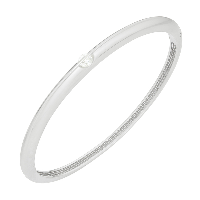 Браслет из золота 585 пробы c бриллиантом