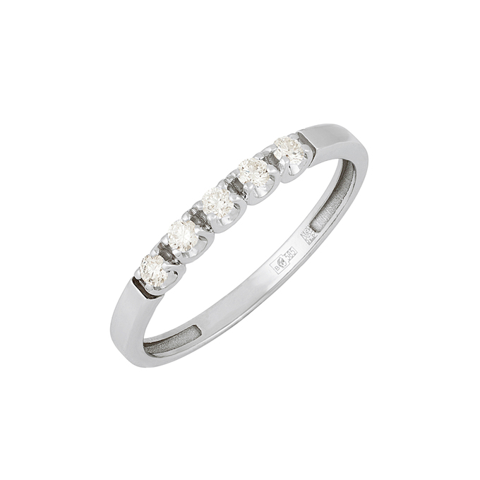 Кольцо из золота 585 пробы c бриллиантами, Л 6202 1294 за 20400