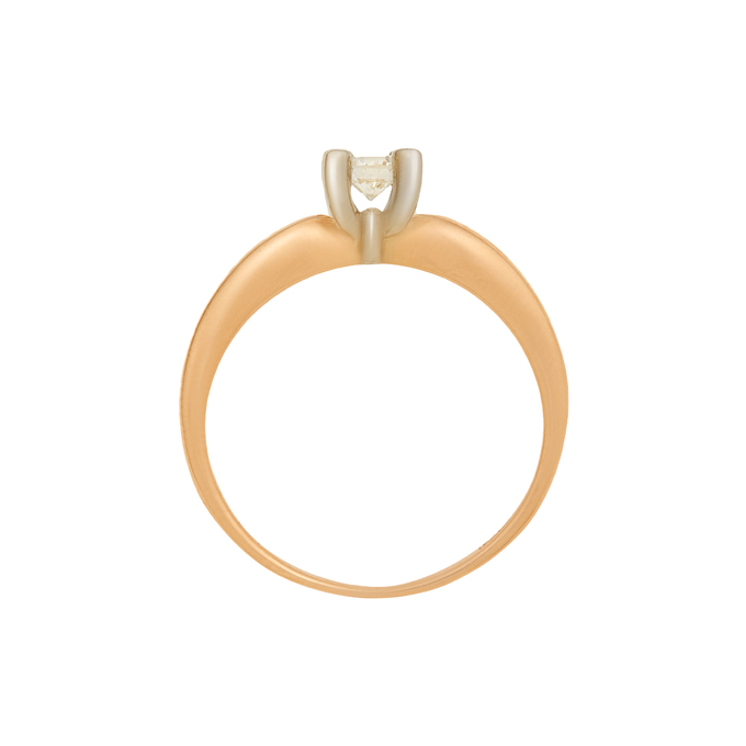 Кольцо из золота 585 пробы c бриллиантом, Л 2412 8312 за 54000