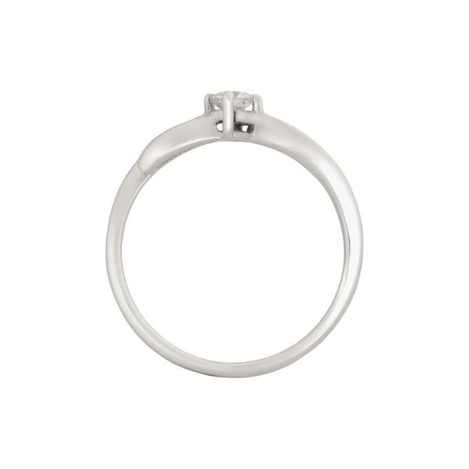 Кольцо из золота 585 пробы c бриллиантом, Л 7001 1465 за 37200