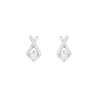 Серьги из золота 585 пробы с бриллиантами