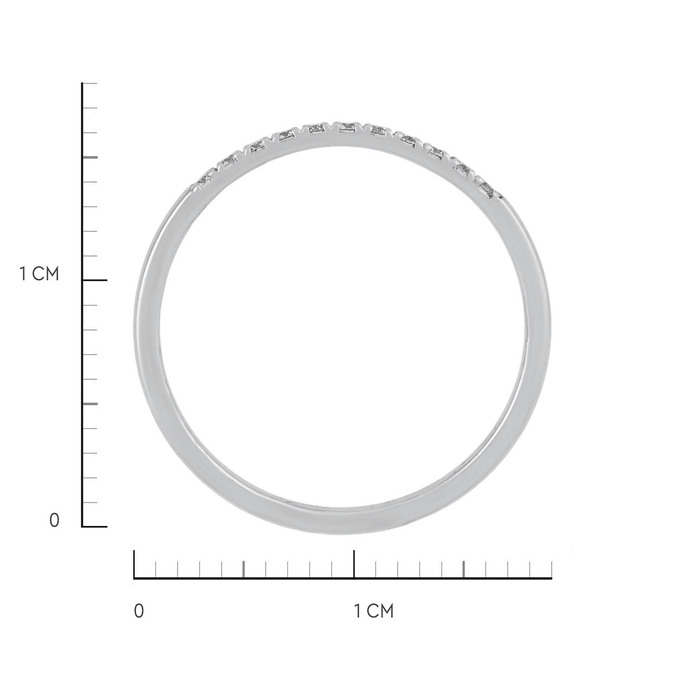 Кольцо из золота 585 пробы c бриллиантами, Л 4306 7482 за 15000