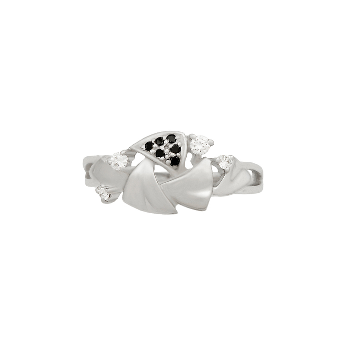 Кольцо из золота 585 пробы c бриллиантами, Л 2415 2826 за 53120