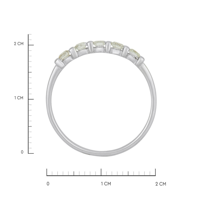 Кольцо из золота 585 пробы c бриллиантами, Л 4710 4287 за 49200