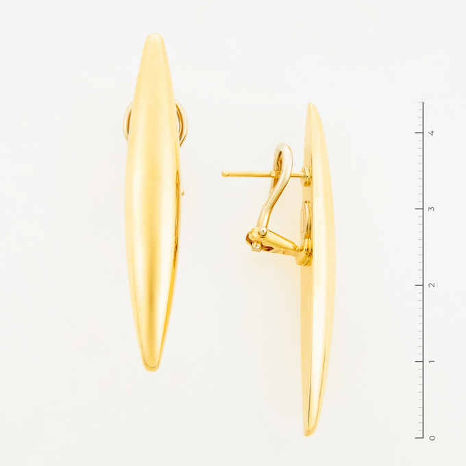 Серьги из золота 750 пробы