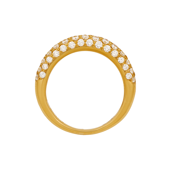 Кольцо из золота 750 пробы c бриллиантами, Л 2810 6407 за 179000