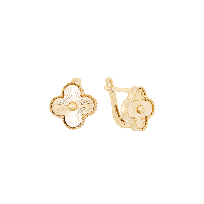 Серьга из золота 585 пробы