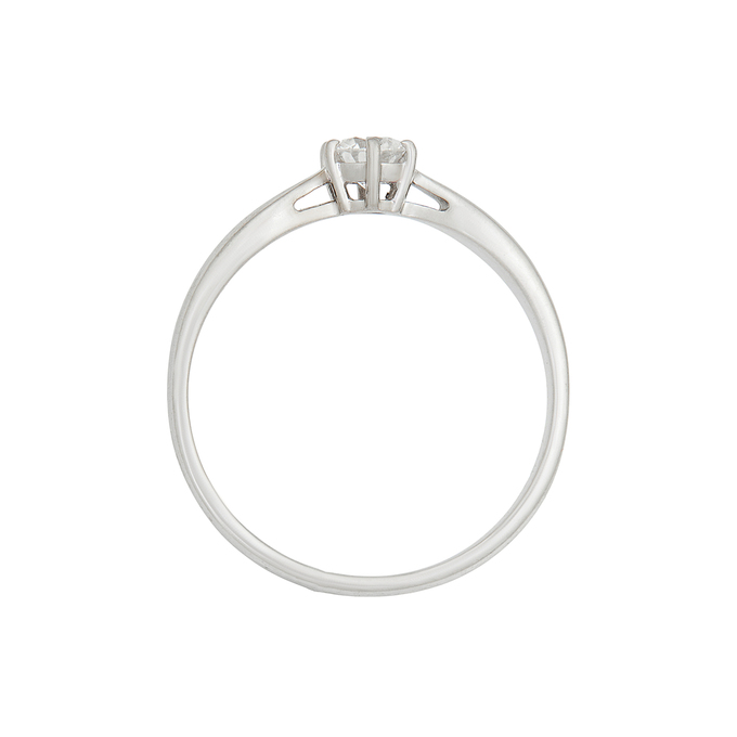 Кольцо из золота 585 пробы c бриллиантом, Л 7601 3640 за 26080