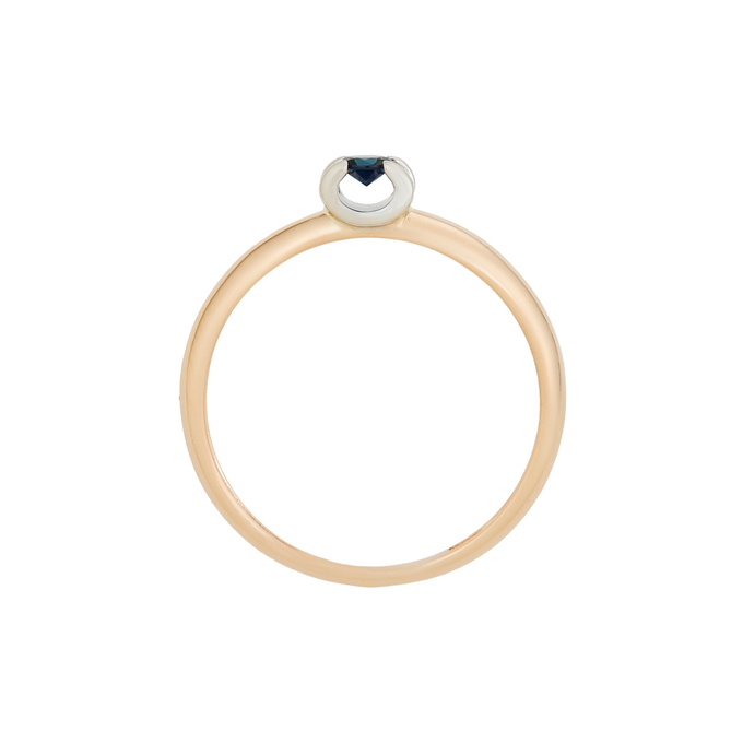 Кольцо из золота 585 пробы c сапфиром, Л 5406 0809 за 22800