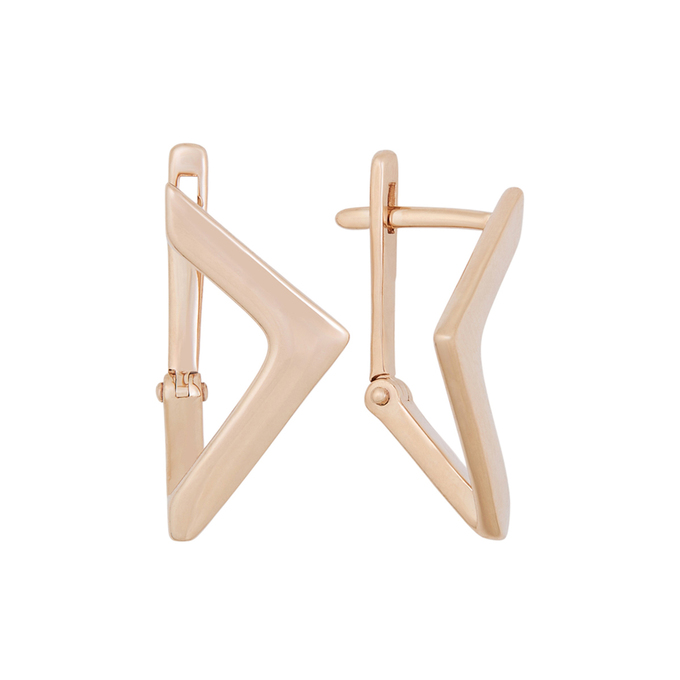 Серьги из золота 585 пробы