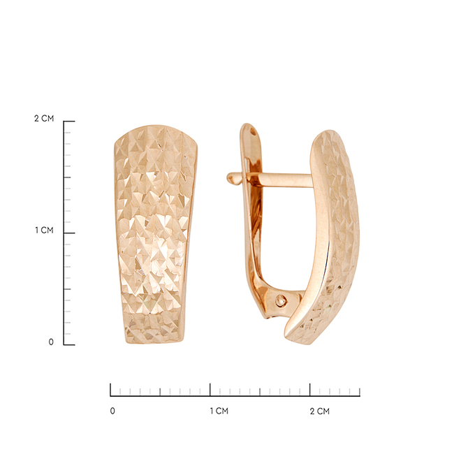 Серьги из золота 585 пробы, Л 4806 7077 за 15360