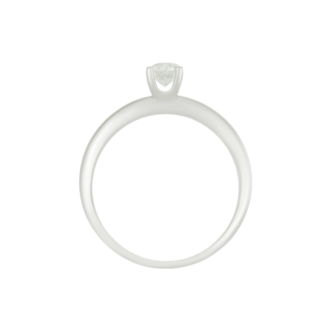 Кольцо из золота 585 пробы c бриллиантом, Л 2811 9036 за 92400