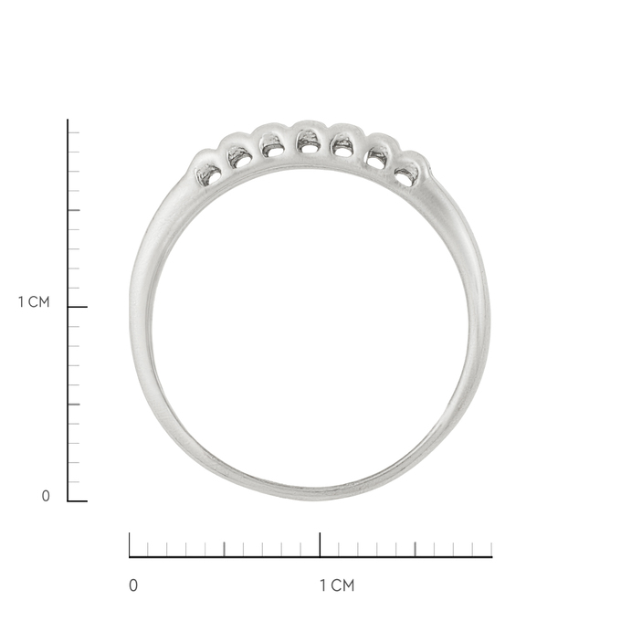 Кольцо из золота 585 пробы c бриллиантами, Л 1811 9762 за 27600