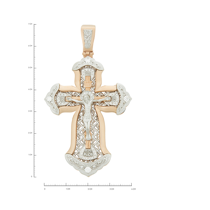 Подвеска из золота 585 пробы c бриллиантами, Л 5500 9044 за 269000