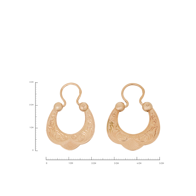 Серьги из золота 585 пробы, Л 3014 2189 за 41280