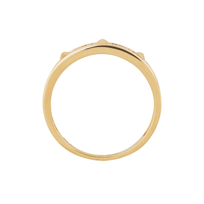 Кольцо из золота 585 пробы c бриллиантами, Л 3507 1912 за 23600