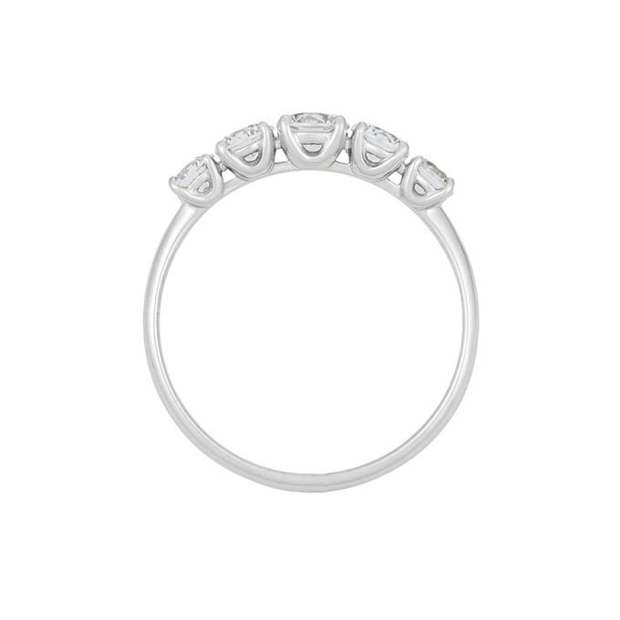Кольцо из золота 585 пробы c фианитами, Л 3208 8573 за 11360