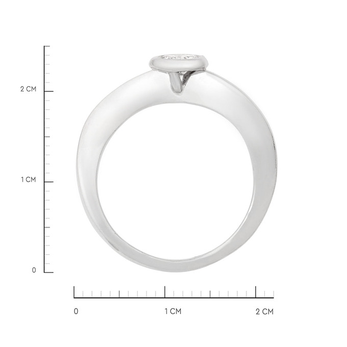 Кольцо из золота 585 пробы c бриллиантом, Л 3307 8327 за 90000