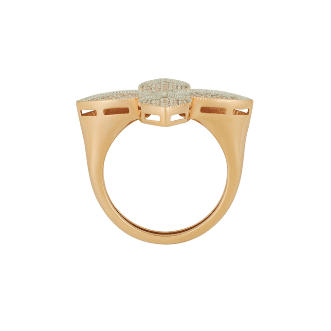 Кольцо из золота 585 пробы c фианитами, Л 2811 2315 за 32560