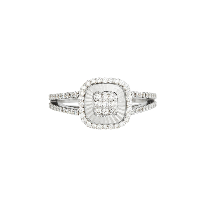 Кольцо из золота 750 пробы c бриллиантами, Л 2811 5814 за 65520